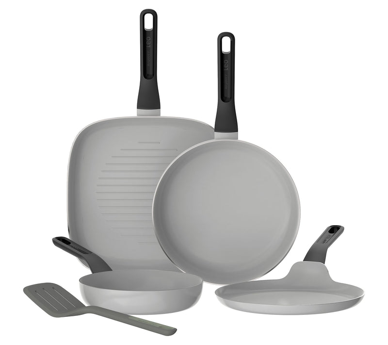 BergHOFF Leo Glints 5-Piece Ceramic Nonstick Cookware Set — View 8