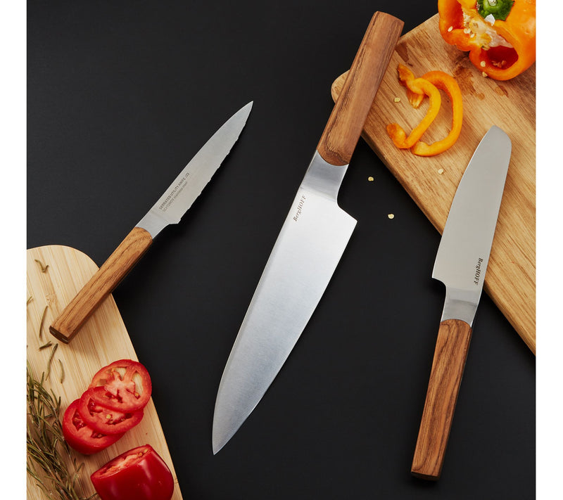 BergHOFF DiNA Ion 3pc Stainless Steel Knife Set — View 2