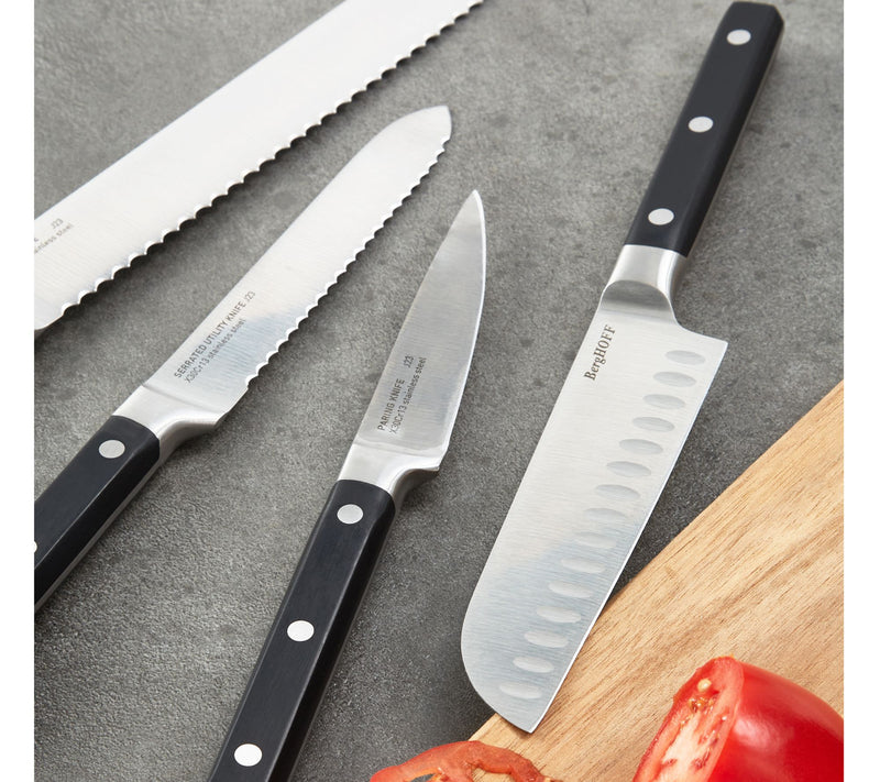 BergHOFF DiNA Gene Stainless Steel Santoku Knife, 5.5" — View 3
