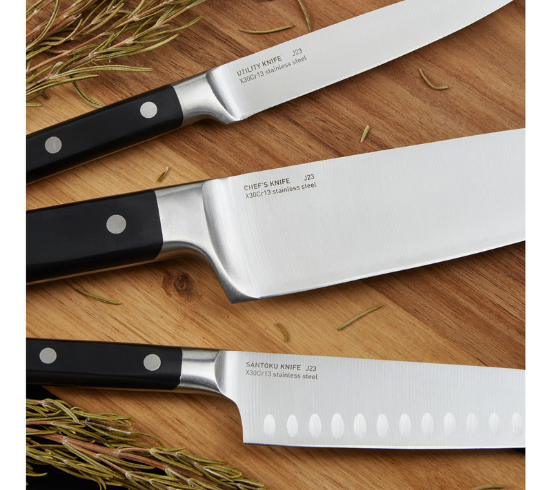 BergHOFF DiNA Gene Stainless Steel Santoku Knife, 5.5" — View 5