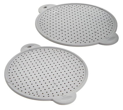 BergHOFF 2pc Splatter Screen Set for 6" to 12.5" Pots and Pans
