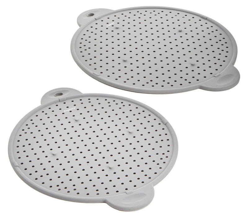 BergHOFF 2pc Splatter Screen Set for 6" to 12.5" Pots and Pans — View 7
