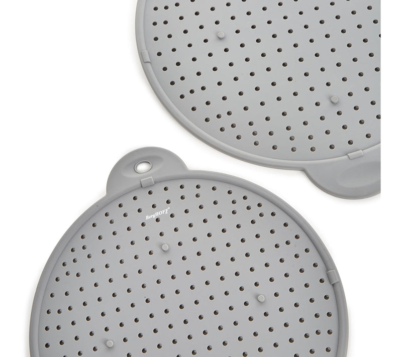 BergHOFF 2pc Splatter Screen Set for 6" to 12.5" Pots and Pans — View 4