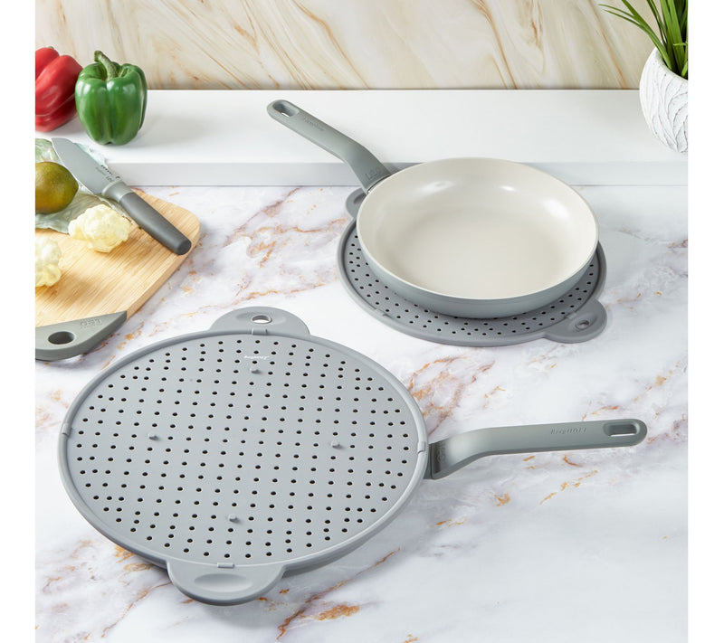 BergHOFF 2pc Splatter Screen Set for 6" to 12.5" Pots and Pans — View 2