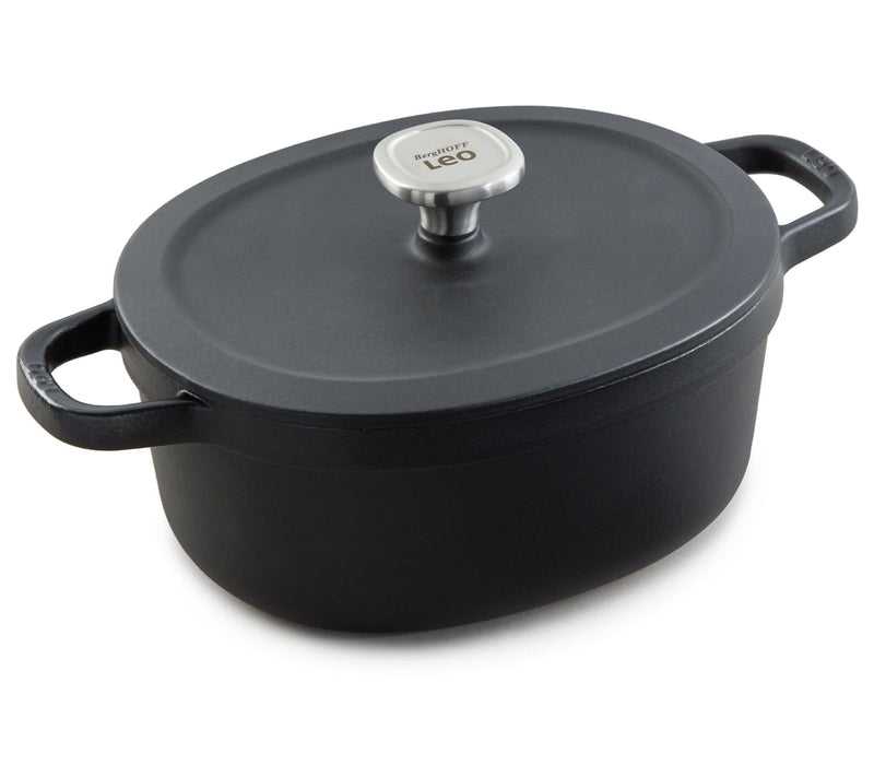 BergHOFF Graphite Enameled Cast Iron Oval Stockpot 10.75", 5qt — View 9