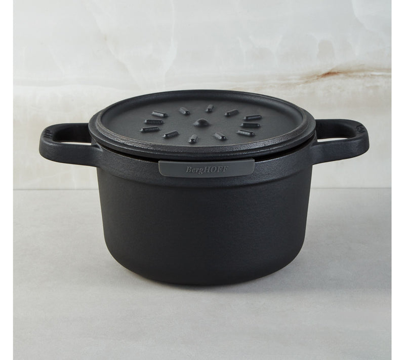 BergHOFF Graphite Enameled Cast Iron Stock pot8", 3.2qt — View 6