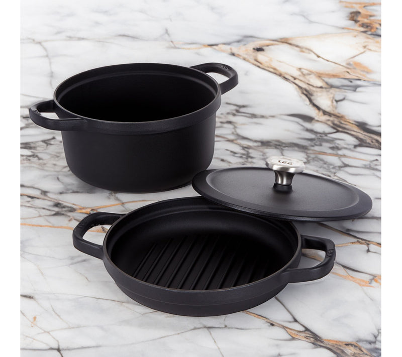 BergHOFF Graphite Enameled Cast Iron Stock pot8", 3.2qt — View 5
