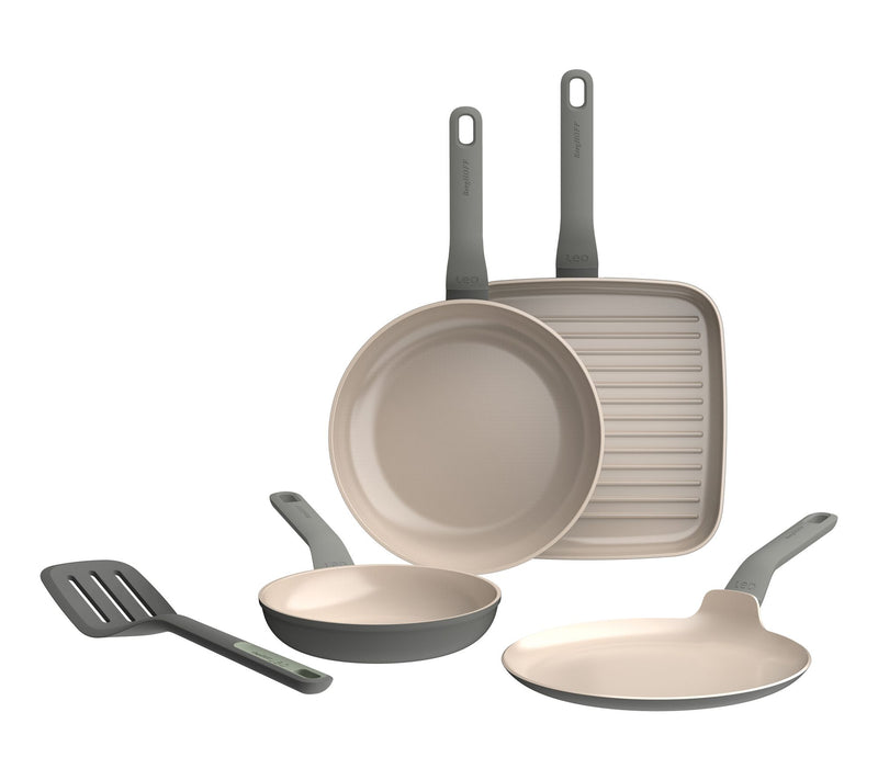 BergHOFF Leo Balance 5-Pc Nonstick Frying Pan Set with Turner — View 8