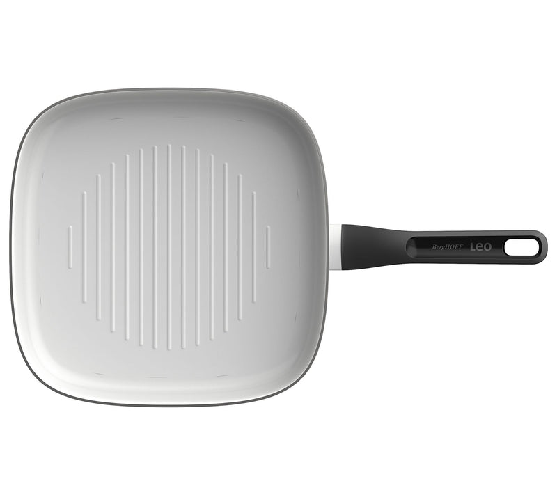 BergHOFF Glints Nonstick Recycled Aluminum Grill Pan 10.25" — View 3