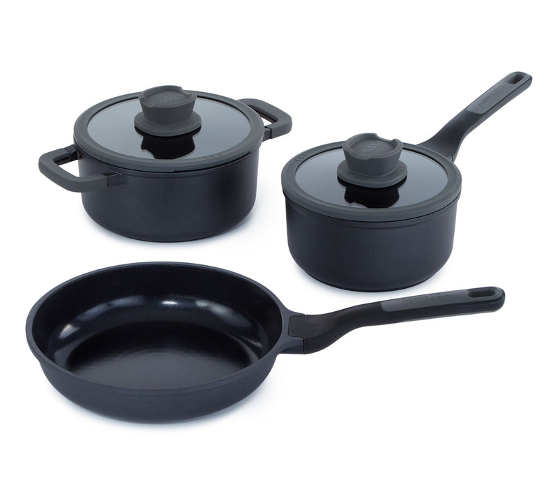 BergHOFF Stone+ 5-Pc Nonstick Ceramic CookwareSet, Recycled — Main view