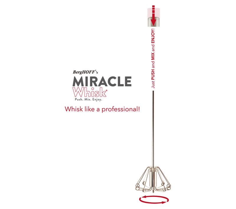 BergHOFF Essentials 18/10 Stainless Steel 12" Miracle Whisk — View 5