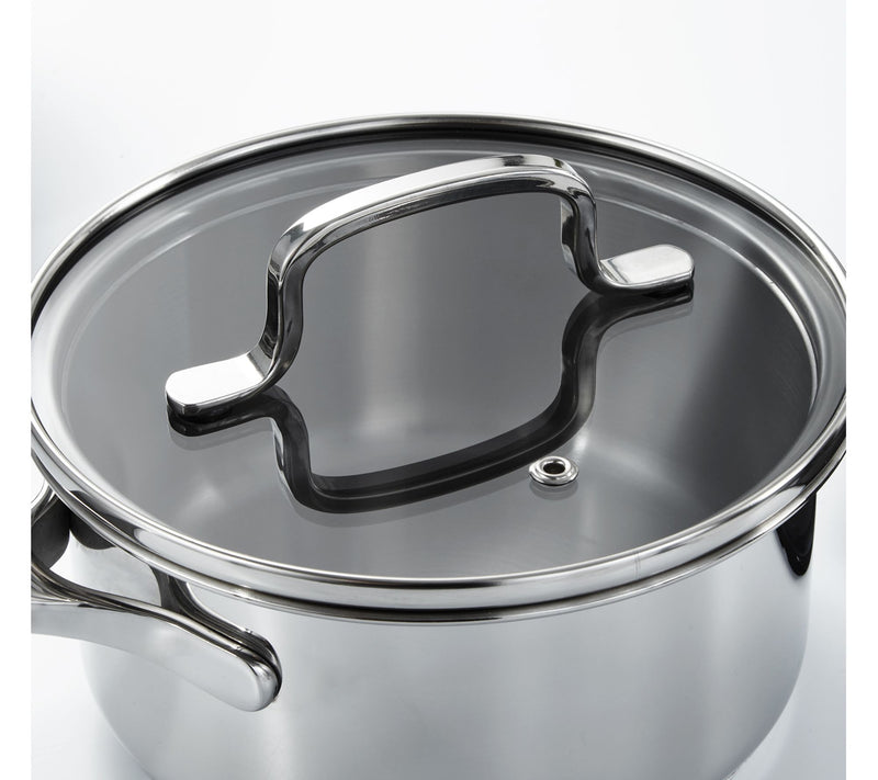 BergHOFF Helix 18/10 Stainless Steel 6.5" Saucepan 1.6qt — View 5