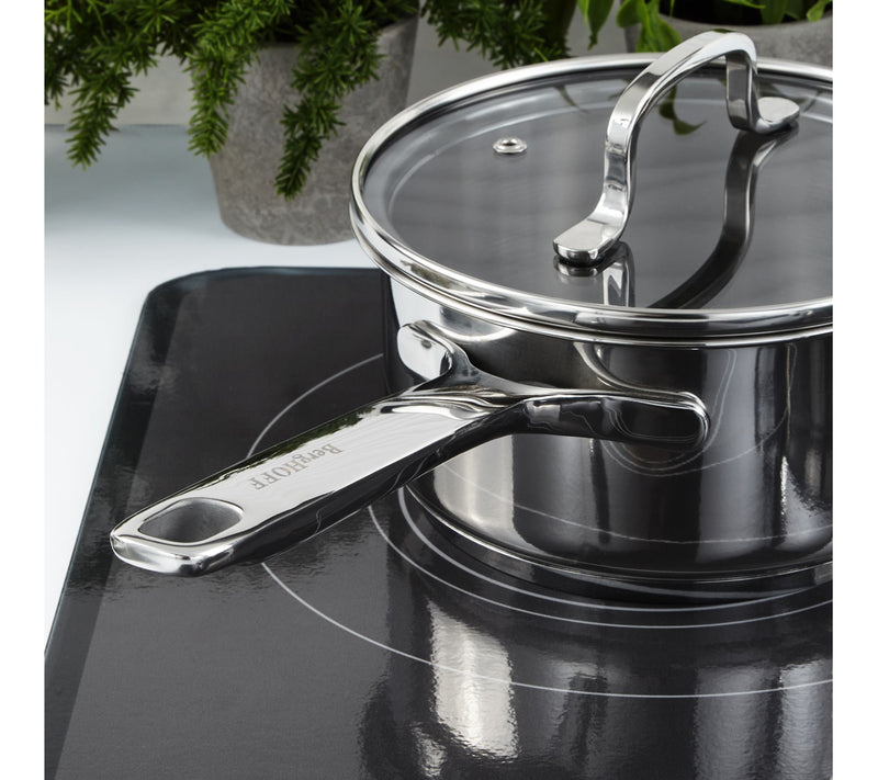 BergHOFF Helix 18/10 Stainless Steel 6.5" Saucepan 1.6qt — View 3