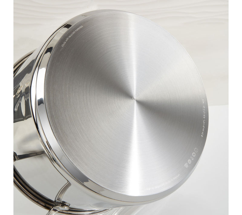 BergHOFF Helix 18/10 Stainless Steel 7.25" Stock pot 2.2qt — View 4