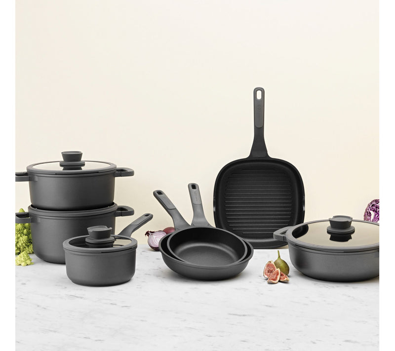 BergHOFF Stone+ Nonstick Ceramic Grill Pan 10.25", Recycled — View 6