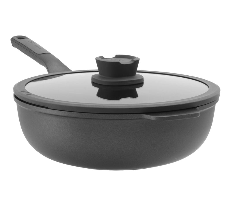 BergHOFF Stone+ Nonstick Ceramic 11" Wok Pan with Lid 4.6qt — View 10