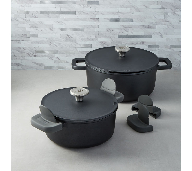 BergHOFF Phantom 4-Pc Nonstick Ceramic StockpotSet, Recycled — View 5