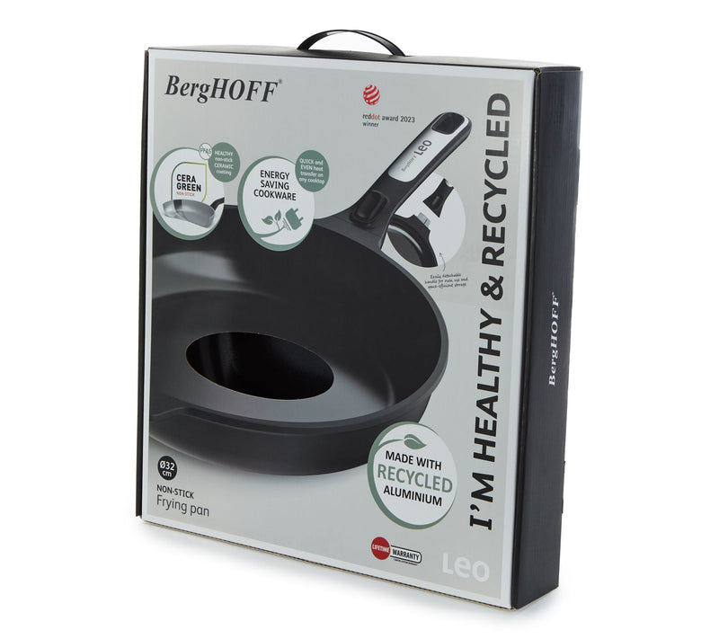 BergHOFF Phantom Nonstick Ceramic 12.75" Fry Pan, Recycled — View 8