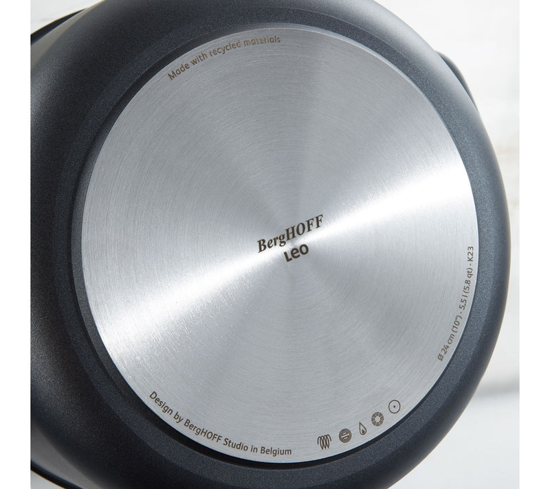 BergHOFF Phantom Nonstick Ceramic 10" Stockpot5.8qt. Recycled — View 2