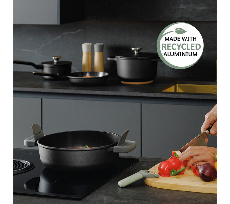BergHOFF Phantom Nonstick Ceramic 11" Saute Pan5qt., Recycled — View 4