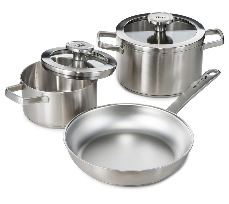 BergHOFF Graphite Recycled 18/10 Stainless Steel Stock Pot — View 4
