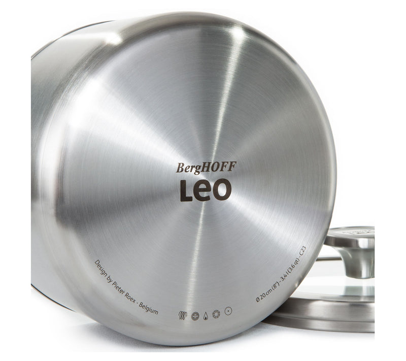 BergHOFF Graphite Recycled 18/10 Stainless Steel Stock Pot — View 8