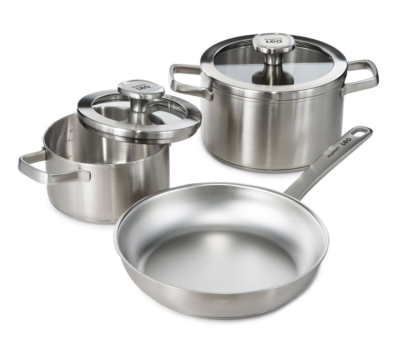BergHOFF Graphite 18/10 Stainless Steel Stockpot 8" 3.6qt — View 5