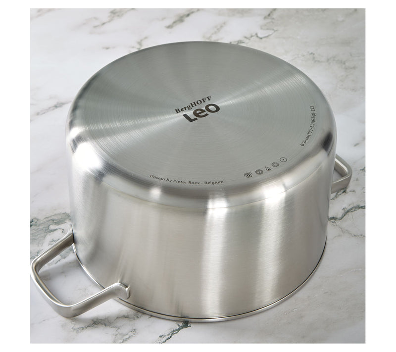BergHOFF Graphite 18/10 Stainless Steel Stockpot 6.3qt — View 2