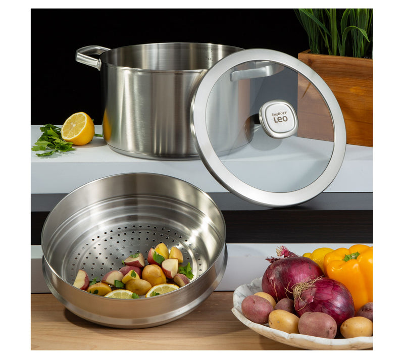 BergHOFF Graphite 18/10 Stainless Steel Stockpot 6.3qt — View 5