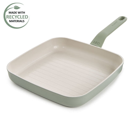 BergHOFF Balance Non-stick Ceramic Grill Pan 10", Recycled