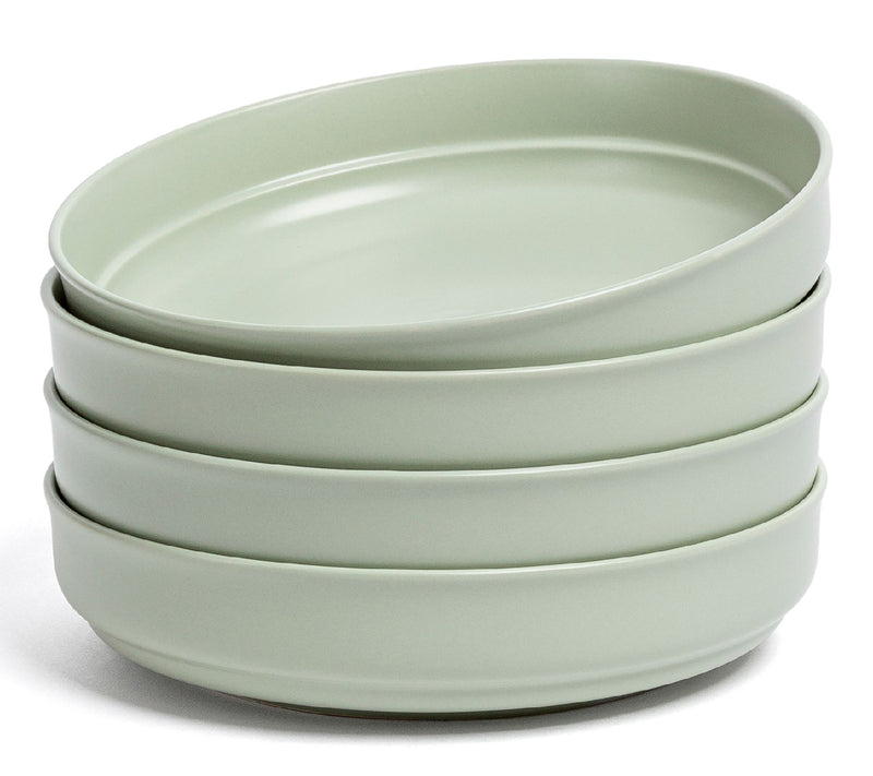 over&back Rimmed 32oz Semi-Matte Stoneware Dinner Bowls — View 14
