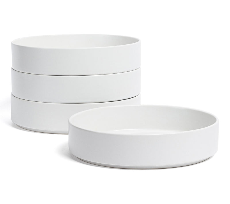 over&back Stackable 40oz Semi-Matte Stoneware Dinner Bowls — View 15