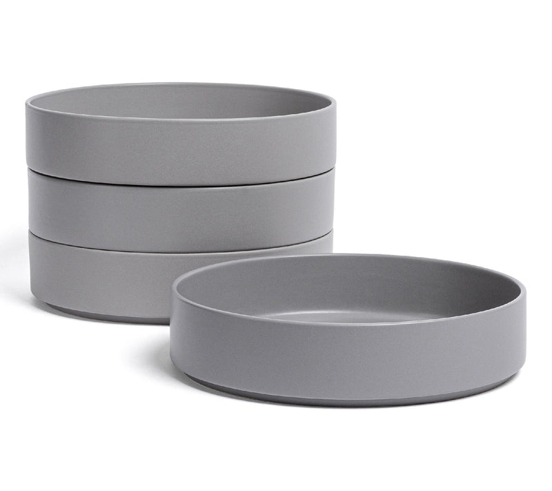 over&back Stackable 40oz Semi-Matte Stoneware Dinner Bowls — View 16