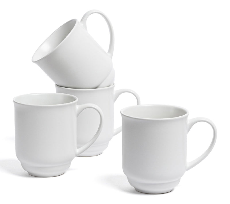 over&back Rimmed 16oz Semi-Matte Stoneware Mugs, Set of 4 — View 15