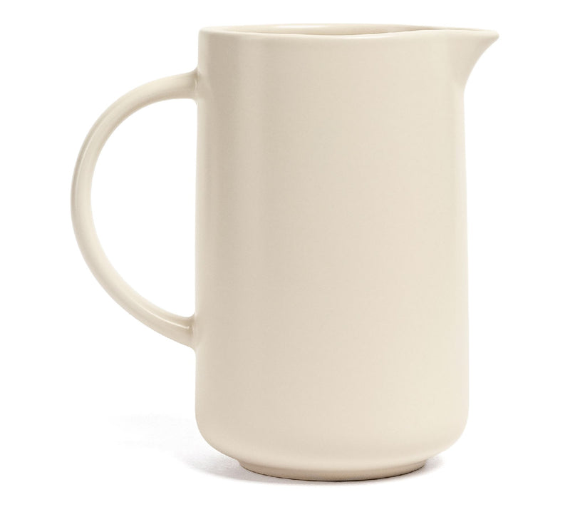 over&back Coupe Semi-Matte Stoneware 42oz Pitcher — View 14