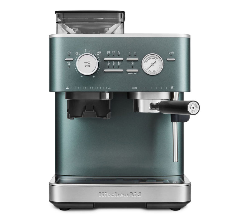 KitchenAid Semi Automatic Espresso Machine withBurr Grinder — View 17