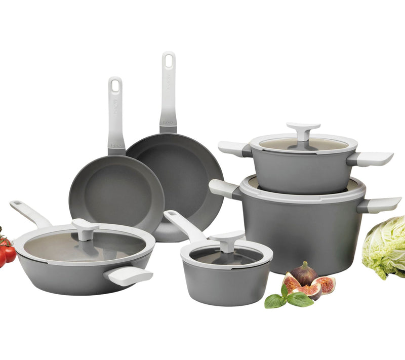 BergHOFF Leo 10Pc Nonstick Cookware Set With Glass lid — View 12