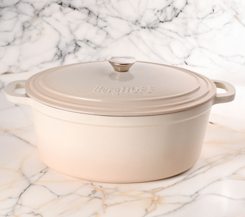 BergHOFF Neo Cast Iron Oval Dutch Oven 13" withLid — View 4
