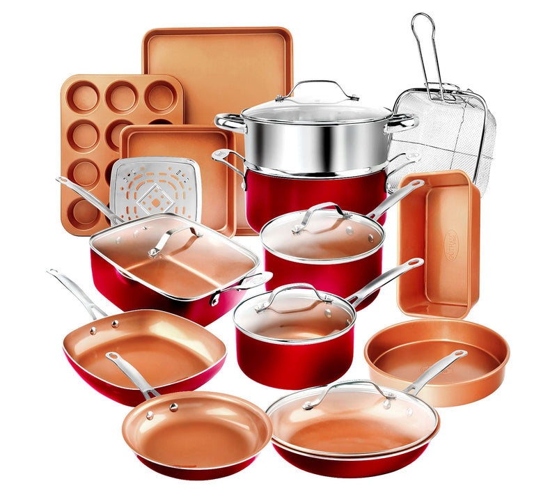 Gotham Steel 20 Piece Nonstick Cookware and Bakeware Set — View 13