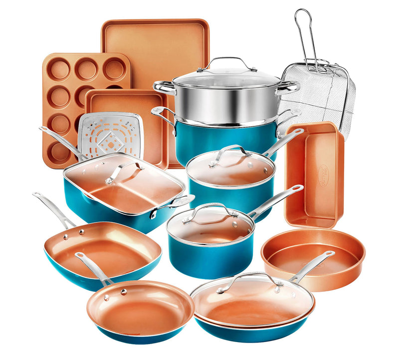 Gotham Steel 20 Piece Nonstick Cookware and Bakeware Set — View 14