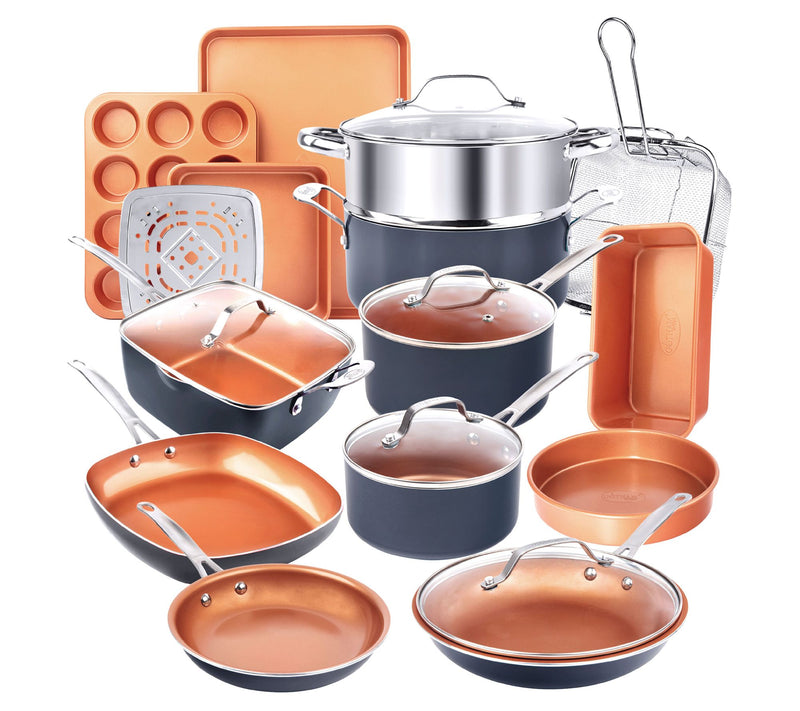 Gotham Steel 20 Piece Nonstick Cookware and Bakeware Set — Main view