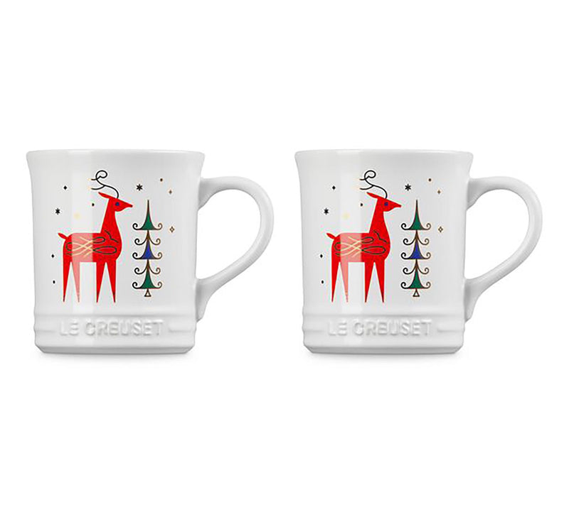 Le Creuset Noel Mug Set — View 3