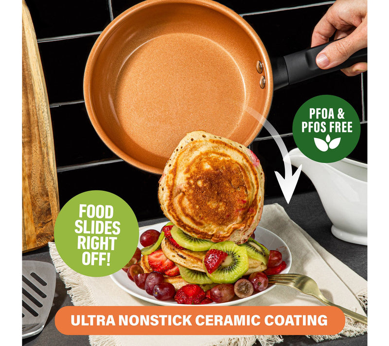 Gotham Steel Pro Premier 10 Piece Nonstick Cookware Set — View 5
