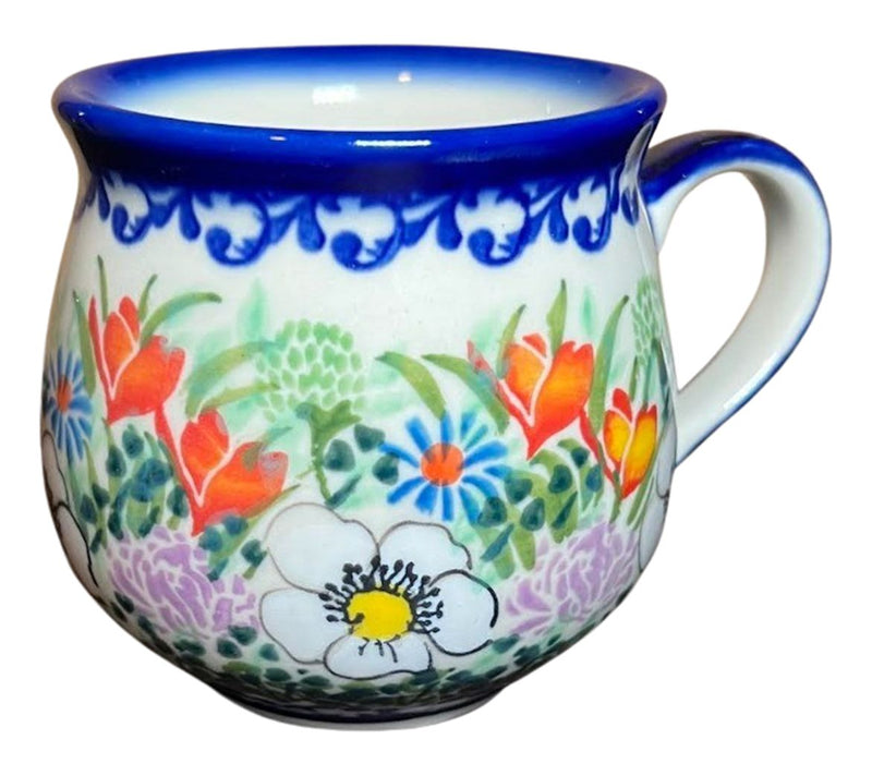 Lidia's Polish Pottery Small 7 ounce Bubble Mug — View 3