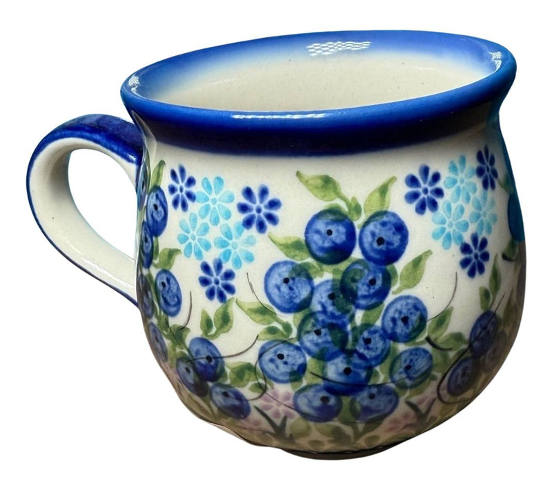 Lidia's Polish Pottery Small 7 ounce Bubble Mug — View 7