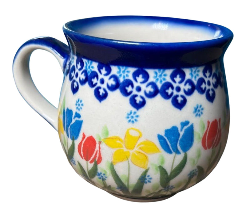 Lidia's Polish Pottery Small 7 ounce Bubble Mug — View 5