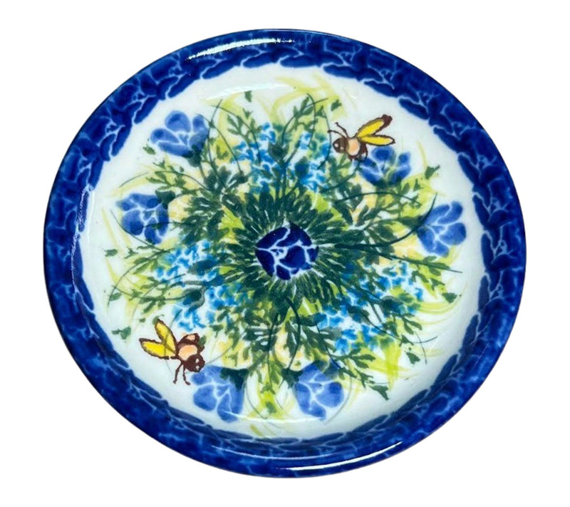 Lidia's Polish Pottery Coaster — Main view