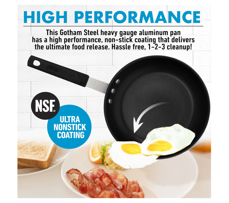 Gotham Steel Professional Series Nonstick Ceramic 8'' Fry Pan — View 7