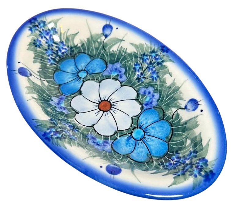 Lidia's Polish Pottery Small Milano Platter — View 8