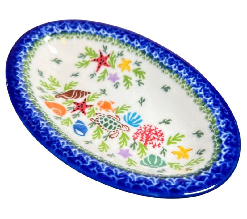 Lidia's Polish Pottery Small Milano Platter — View 9